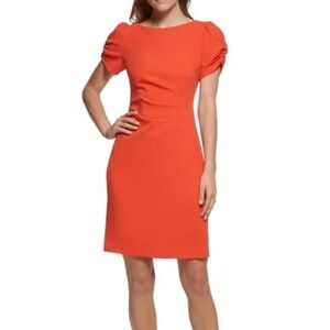 Calvin Klein dress orange
